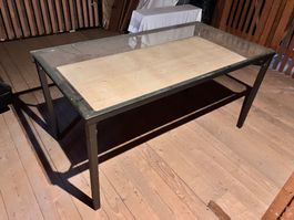 Tisch, Metal/Glas. Gebraucht. von Ikea.