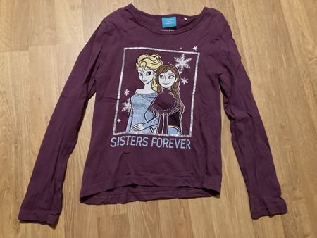 Frozen Mädchen Langarmshirt Gr. 116/122