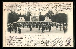 München, Wittelsbacher-Brunnen, Private