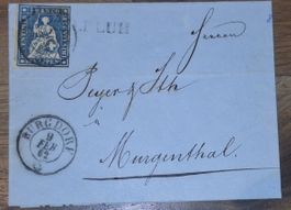 Strubelbrief 23G Burgdorf - Langenthal