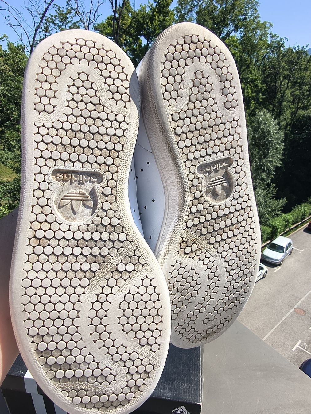 Adidas Scarpe da uomo: Adidas Stan Smith blanc et vert 37 1/3 – Usato da Genève venduto da Brachiopode 8