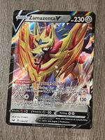 Pokemon Karte Fullart Holo Zamazenta V 139 Schwert & Schild