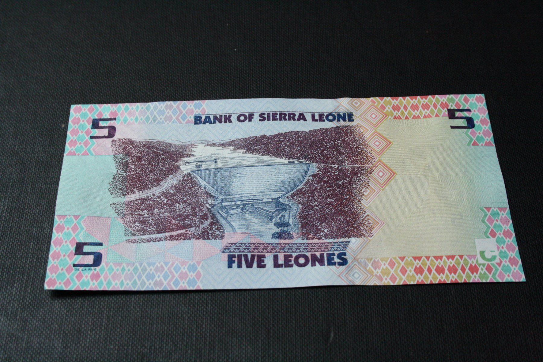 Banknoten: UNC Sierra Leone 5 leones 2022 – Neu (gemäss Beschreibung) aus Cormondrèche von Hermes.monnaies 1