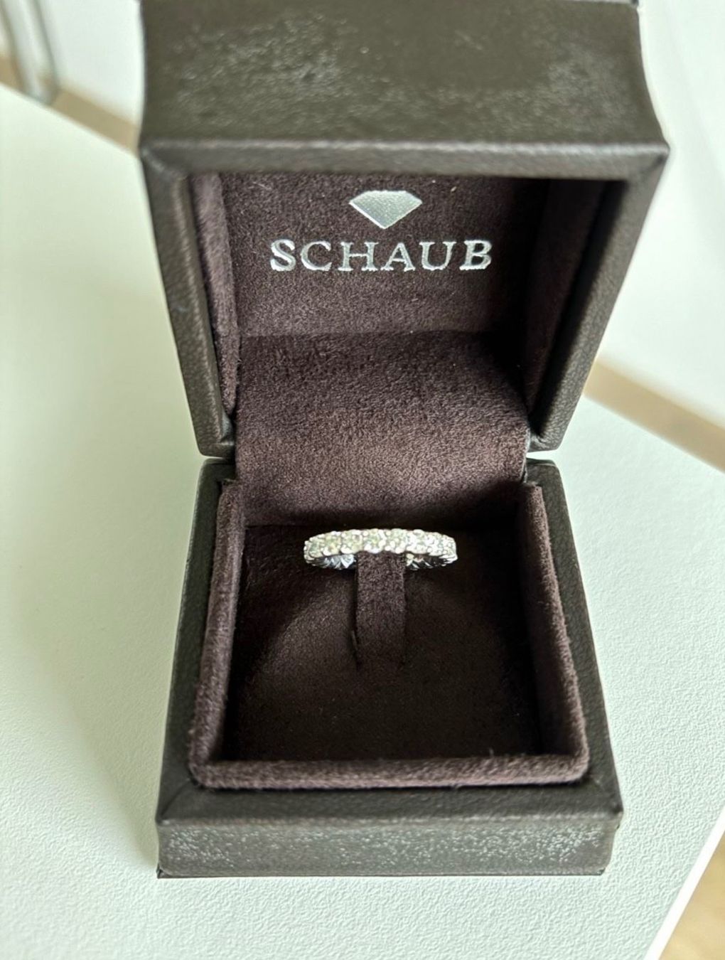 Bagues: Alliance Ring Weissgold 750 mit Diamanten 2.52 ct. – Neuf (Voir description) à Luzern par Magda1914 1