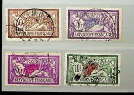 FRANCE  TIMBRES OBLITÉRÉS TYPE MERSON - T141