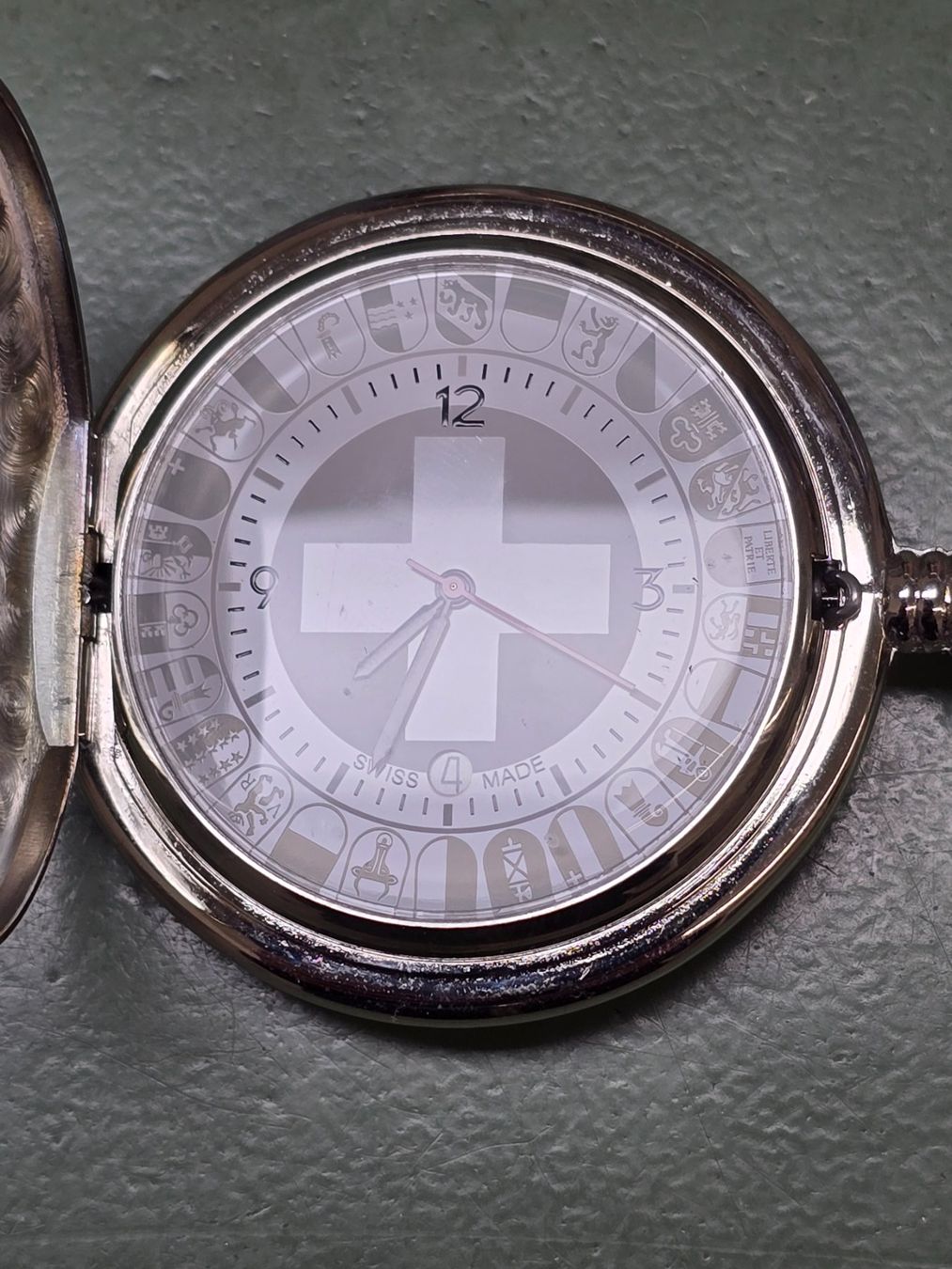 Orologi: Montre de poche Quartz avec pile neuve – Usato da Tramelan venduto da Nirdan 3