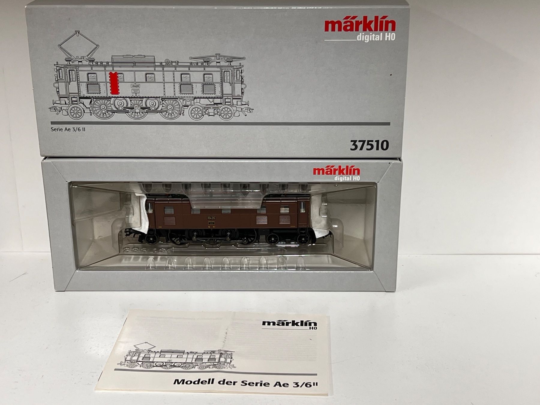 Märklin Modellini di ferrovie: Märklin 37510  Serie Ae 3/6 Il Digital – Nuovo (secondo la descrizione) da Neuenhof venduto da ludovicco 8