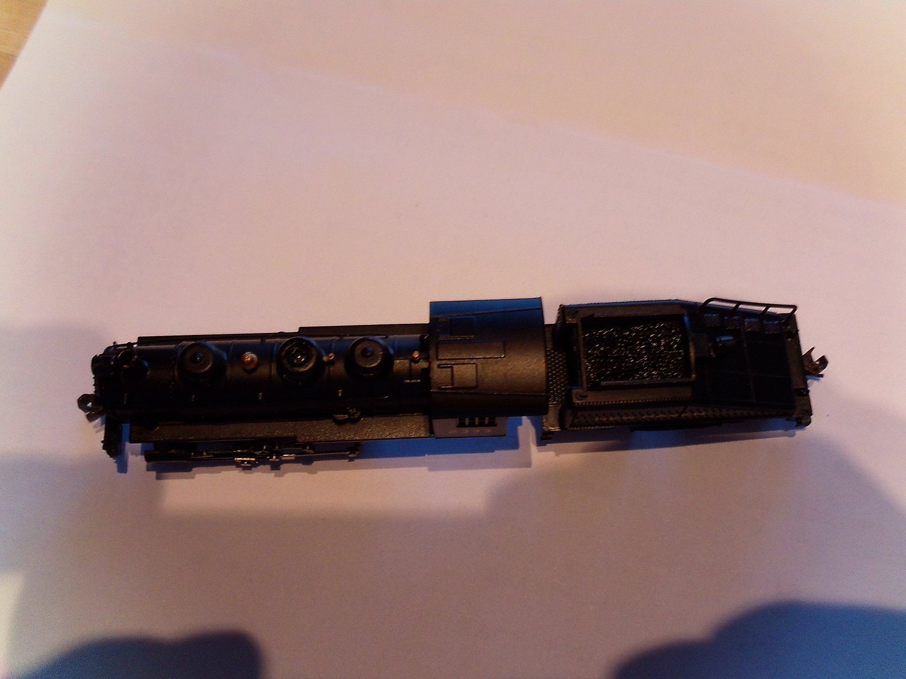 Spectrum Modellini di ferrovie: Bachmann US Dampflok New haven Spur N – Difettoso da Mönchaltorf venduto da Moni014 2