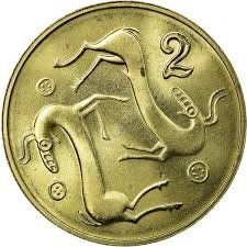 Tutti le monete: 2 Cent Zypern 2003 – Nuovo e nell'imballaggio originale da Kriens venduto da TSCH1 1