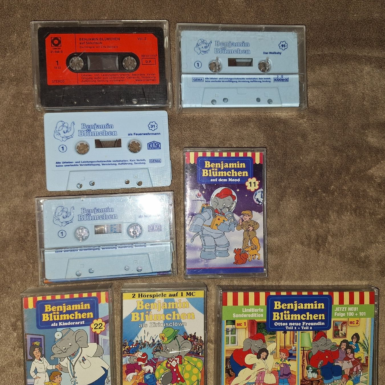 Musicassette: Versand möglich! Diverse Benjamin Blümchen Kinderkassetten – Usato da Winterthur venduto da Goldpipau 2