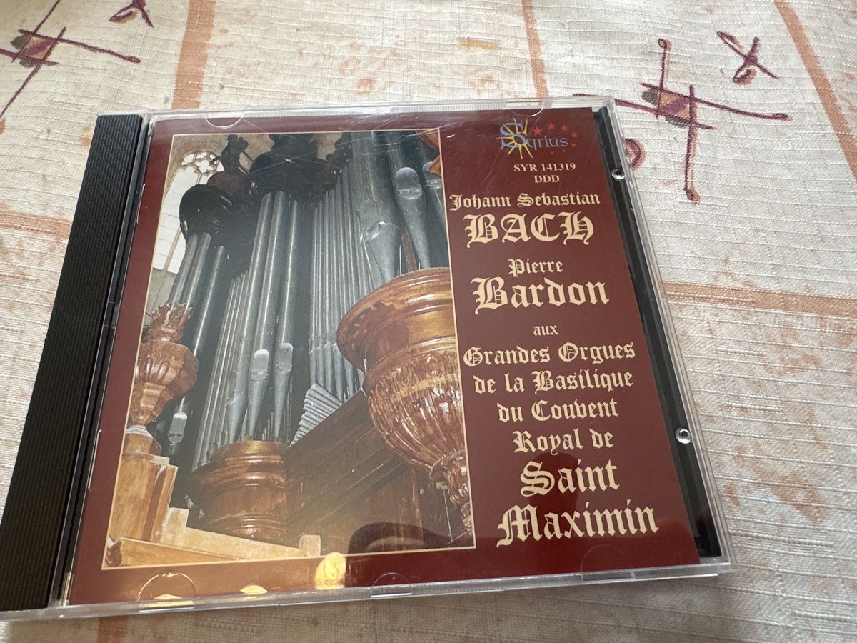 CD: Bach - Pierre Bardon - Orgelmusik – Usato da Schaffhausen venduto da D-MAC