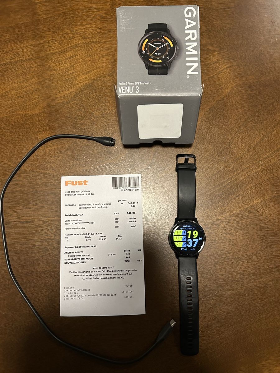 Garmin Smartwatch: Garmin venu 3 – Gebraucht aus Perroy von MR6.