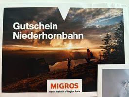 Gutschein Niederhornbahn 2 Personen 2-fuer-1 Angebot