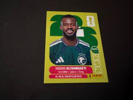 Panini FIFA Fussball WM 2026 Sticker Hassan Altambakti KSA 8