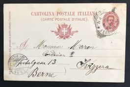 ANTIKE POSTKARTE ITALIEN