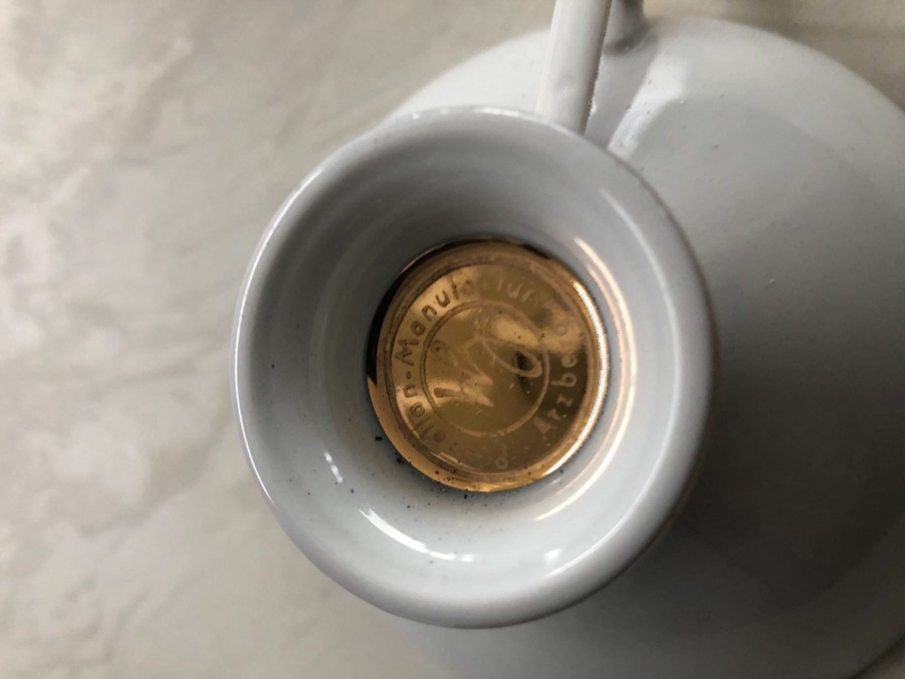 Bicchieri: Cafétasse mit unterteller – Usato da Rickenbach SZ venduto da Montagmorgen12 1
