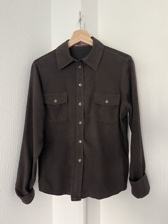 Devernois Brown Shirt, Size 40