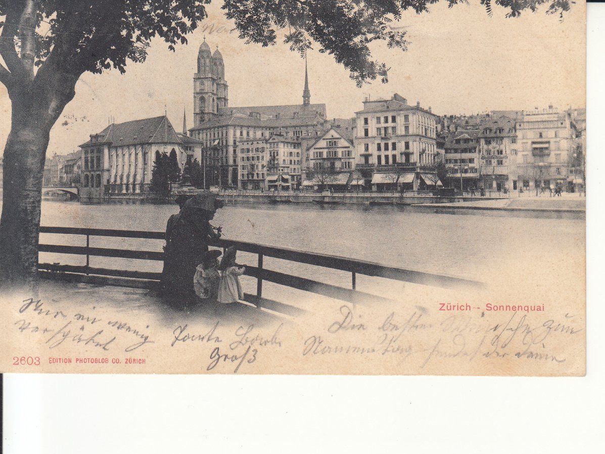 Cartoline postali: Zürich 1903 – Usato da Bürglen TG venduto da StampGraf