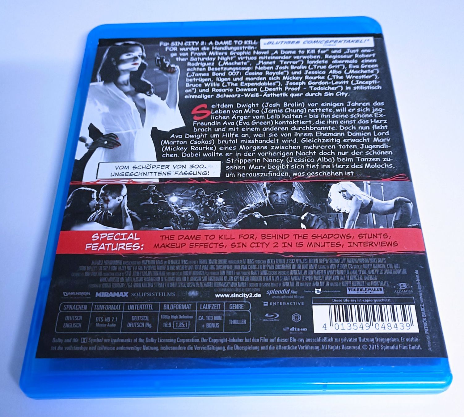 Tutti i DVDs: Sin City 2 Blu Ray – Usato da Köniz venduto da Movieportal007 1