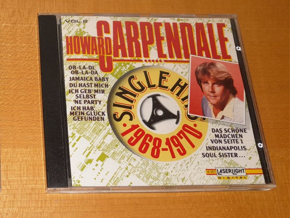 CD: Howard Carpendale - Single Hits 1968-1970 – Usato da Steffisburg venduto da FutureOne
