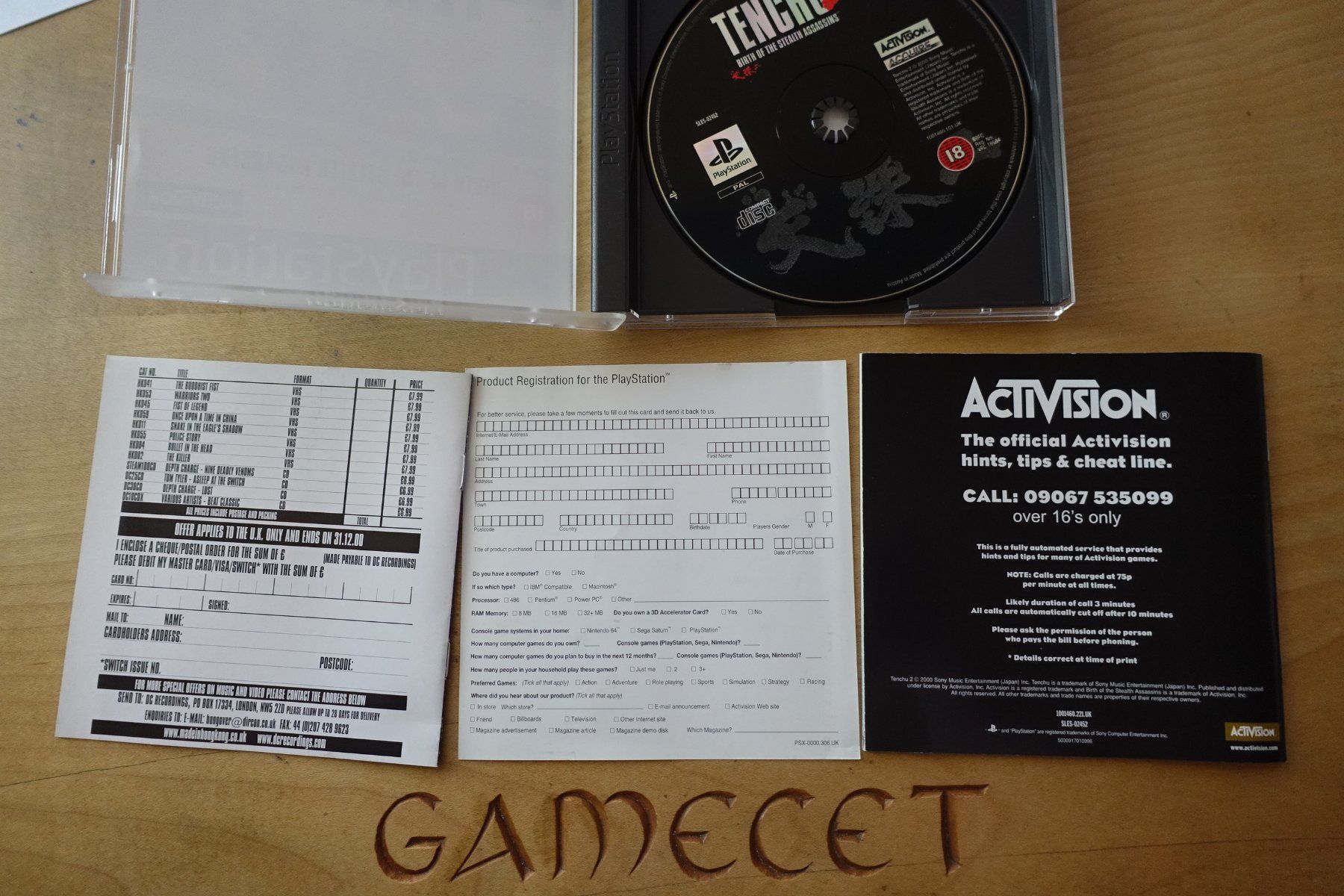Sony Giochi: Tenchu 2 - UK-Version – Usato da Steinach venduto da Gamecet 5
