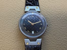 PIERRE CARDIN Uhr Damen ca. 80er Jahre Titan Quartz