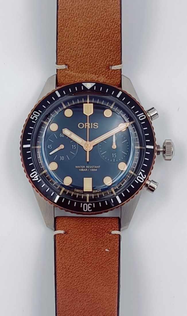 Oris Orologi: ORIS "DIVERS SIXTY‑FIVE CHRONOGRAPH" – Nuovo (secondo la descrizione) da Luzern venduto da EdiGem 5