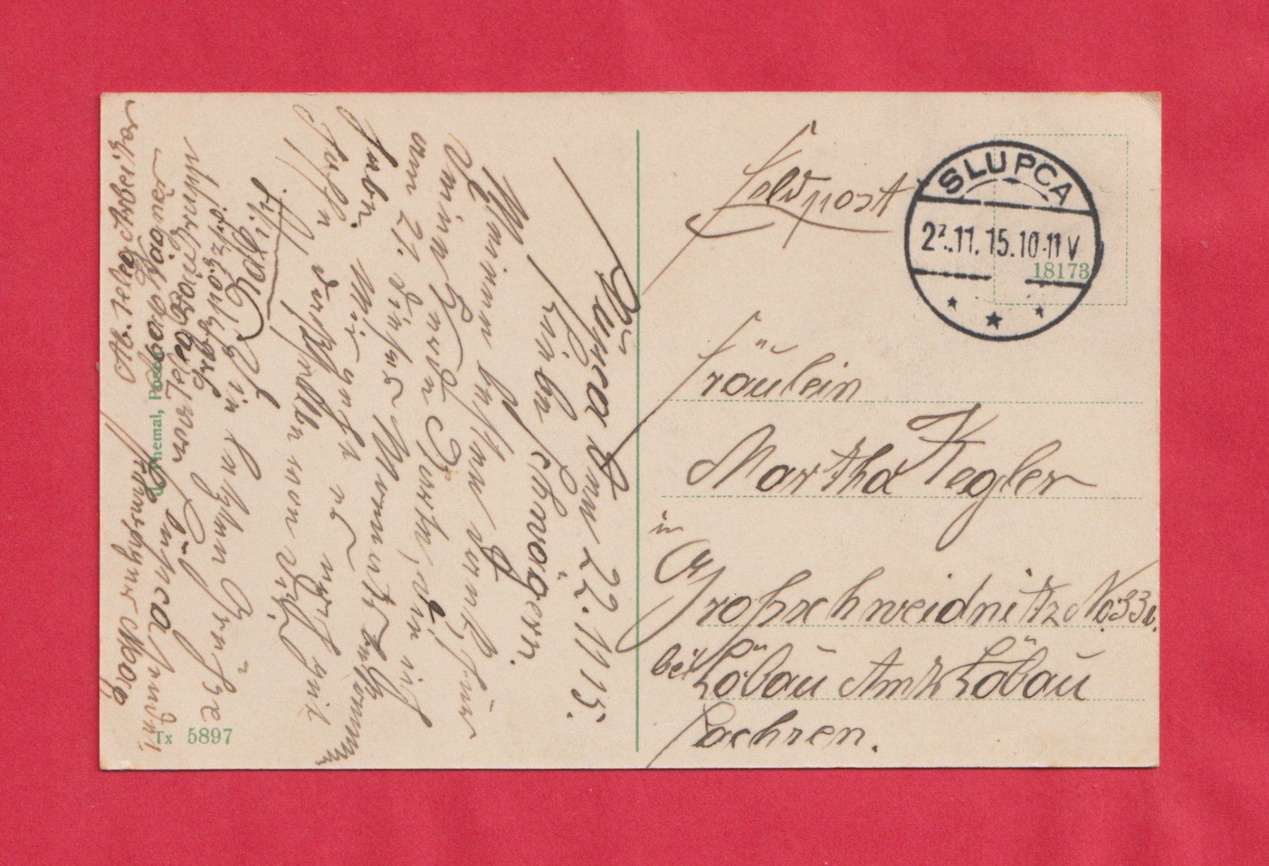 Cartoline postali: Deutscher Gruss von der russischen Grenze – Usato da Zürich venduto da Gill46 1