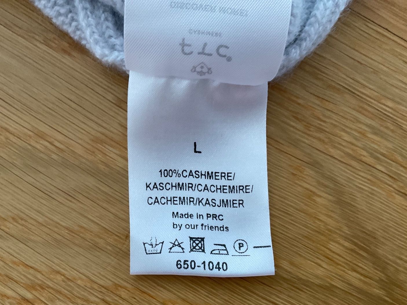 FTC Maglioni & Felpe: FTC V-AUSSCHNITT (mit Rollkante) Kaschmir PULLOVER Gr. L – Usato da Zufikon venduto da AGLAOPHOTIS 4
