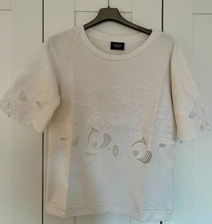 LIU JO Shirt mit Stickerei  Grösse 40