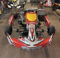Go-Kart Swiss Hutless mit Motor Iame X30