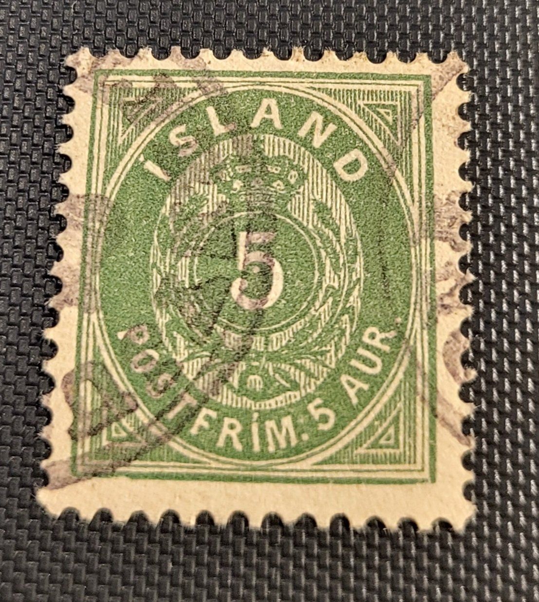 Alle Briefmarken: Island alte briefmarke – Gebraucht aus St Gallen von Stampsalshobby