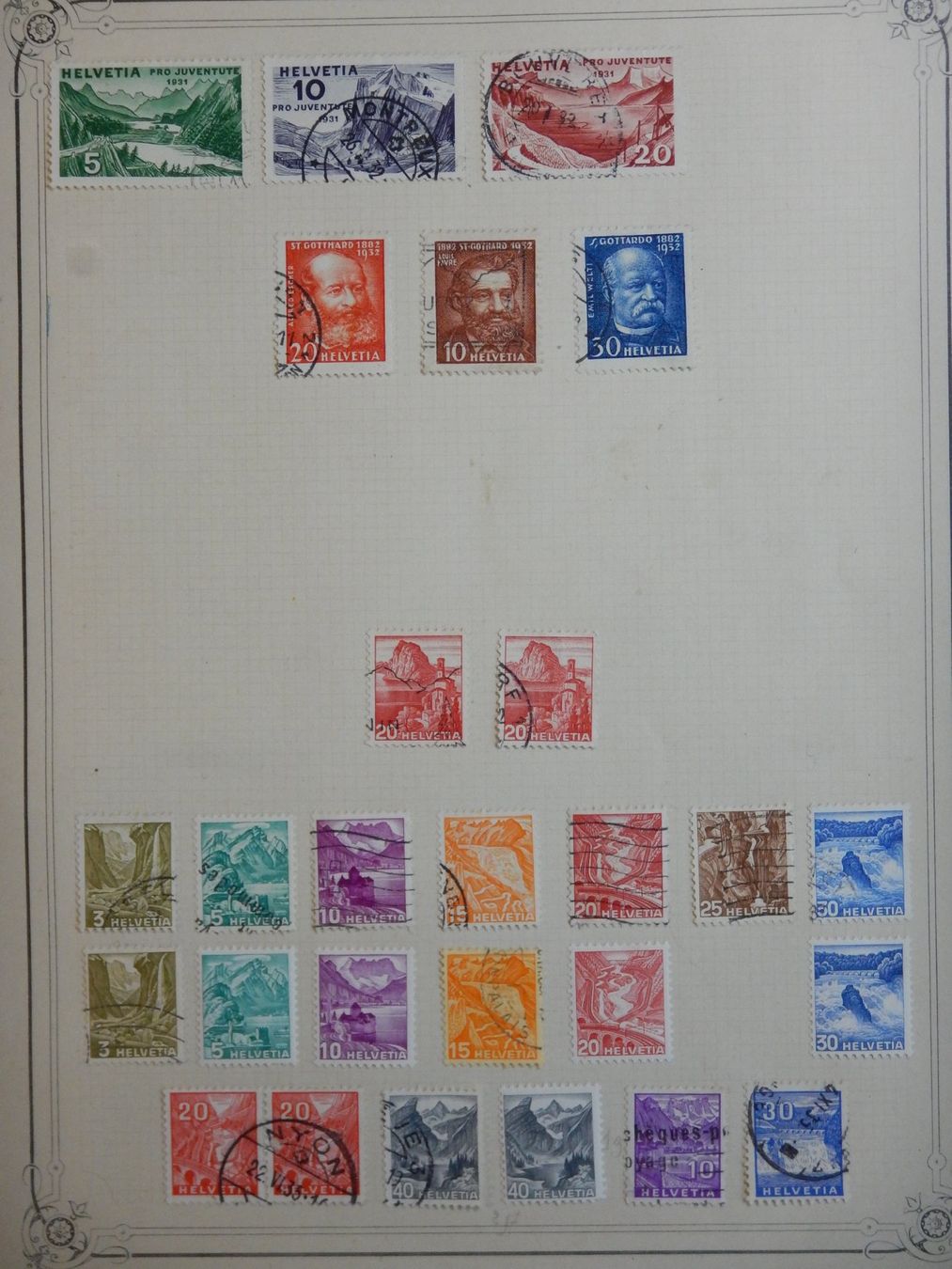 Tutti i francobolli: Schweiz Sammlung ab Klassik – Usato da Zürich venduto da Muehlekauf 7