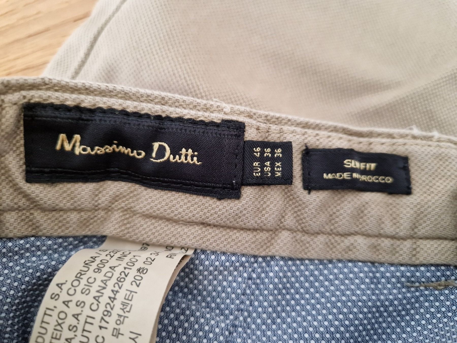 Massimo Dutti Pantaloni: Chino Hose Massimo Dutti Gr. 46 – Usato da Davos-Dorf venduto da Bpelikan 5