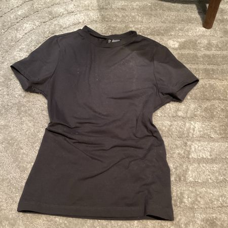 T-Shirt divided dark grey size S