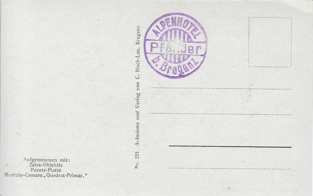 Cartes postales: Ausblick vom Pfänder – D'occasion à Flims - Dorf par Stagediver 1