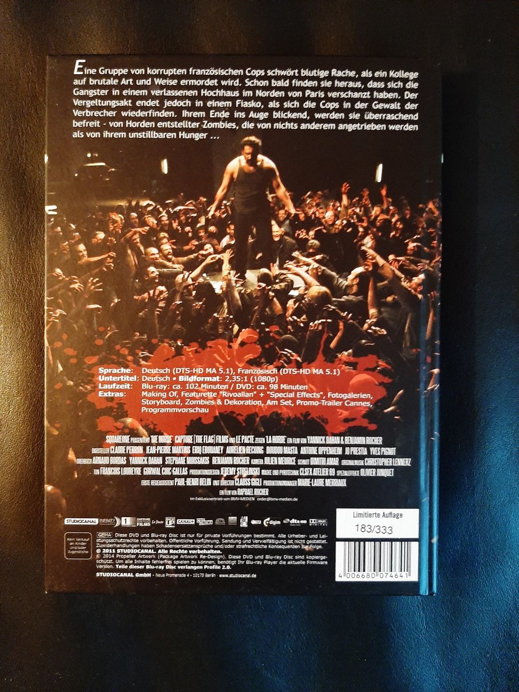 Tutti i DVDs: Die Horde Uncut Blu-Ray + DVD Mediabook – Usato da Liestal venduto da Film-Freak 1