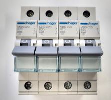 Hager Leitungsschutzschalter MBN 020 B20  4 Stück