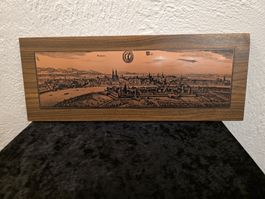 Kupferbild Basel Basilea Reimann Graveure & Co gebraucht