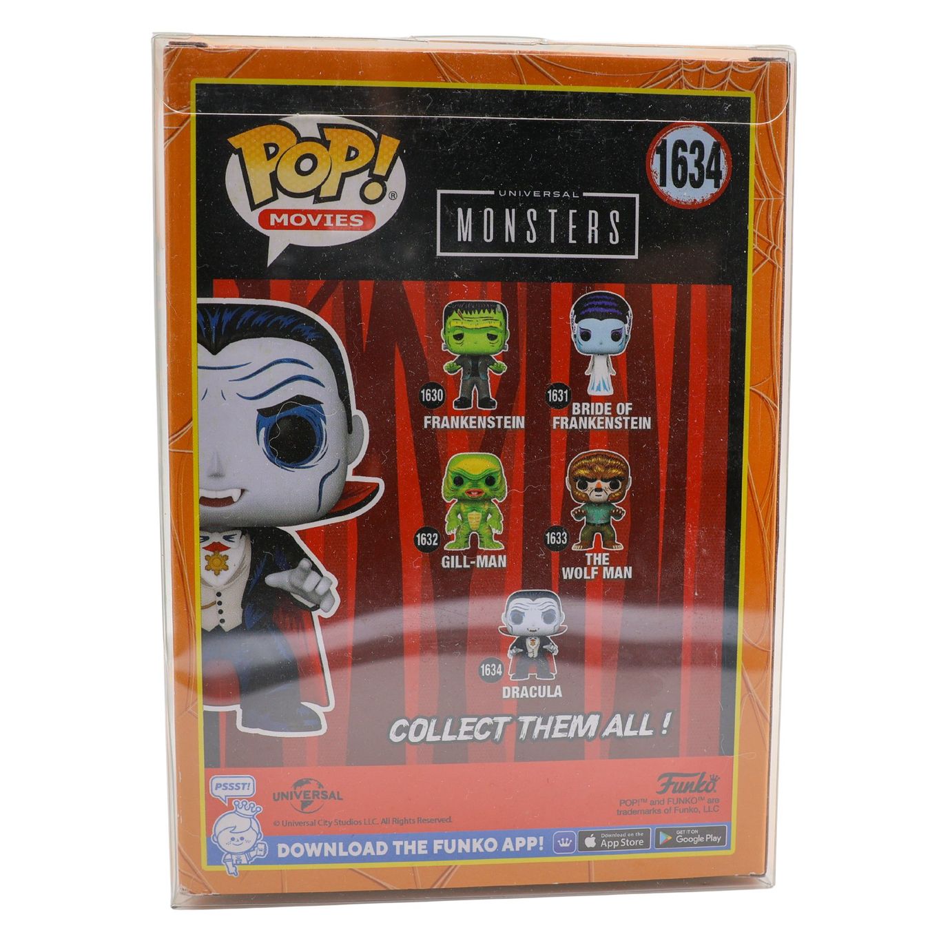 Funko Figuren: Dracula Classic #1634 Funko POP Universal Monsters - NEW – Neu und originalverpackt aus Paudex von dindeboy 1
