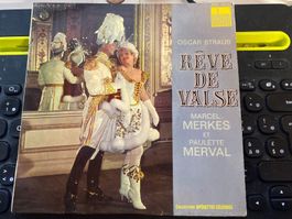 Vinyle Rêve de Valse - Strauss - Merkes - Métehen - 45 tours