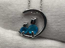 Collier pendentif en argent