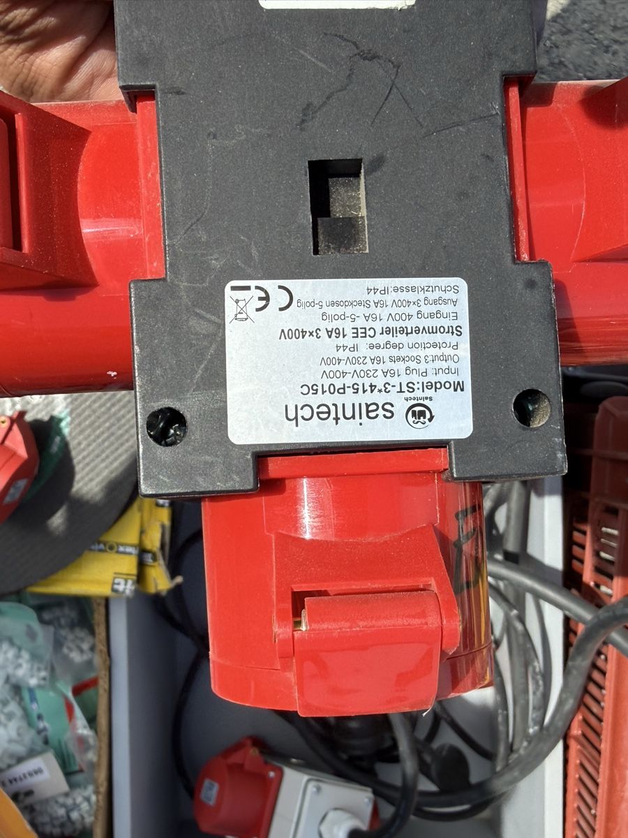 Elettrotecnica: Sainttech ST-3-415-P015C Stromverteiler 16A-5-polig, IP44 – Usato da Spreitenbach venduto da sakrashop 1