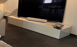 Lowboatd TV Möbel weiss