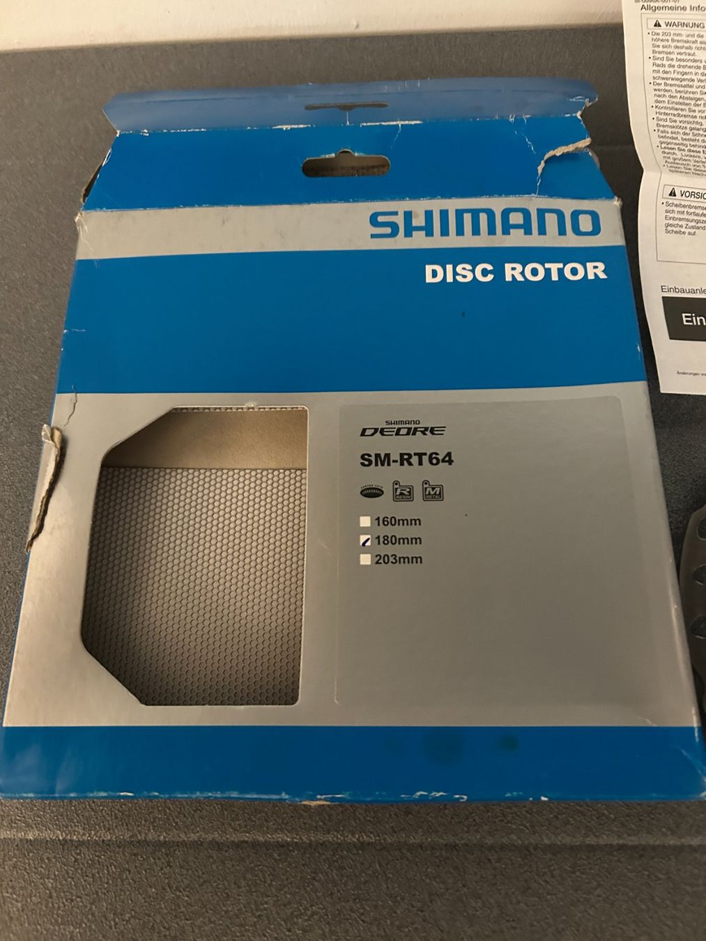 Shimano Pezzi di ricambio: Shimano Bremsscheibe Disc Rotor 180mm – Nuovo (secondo la descrizione) da Küsnacht ZH venduto da filo_fila8700 2