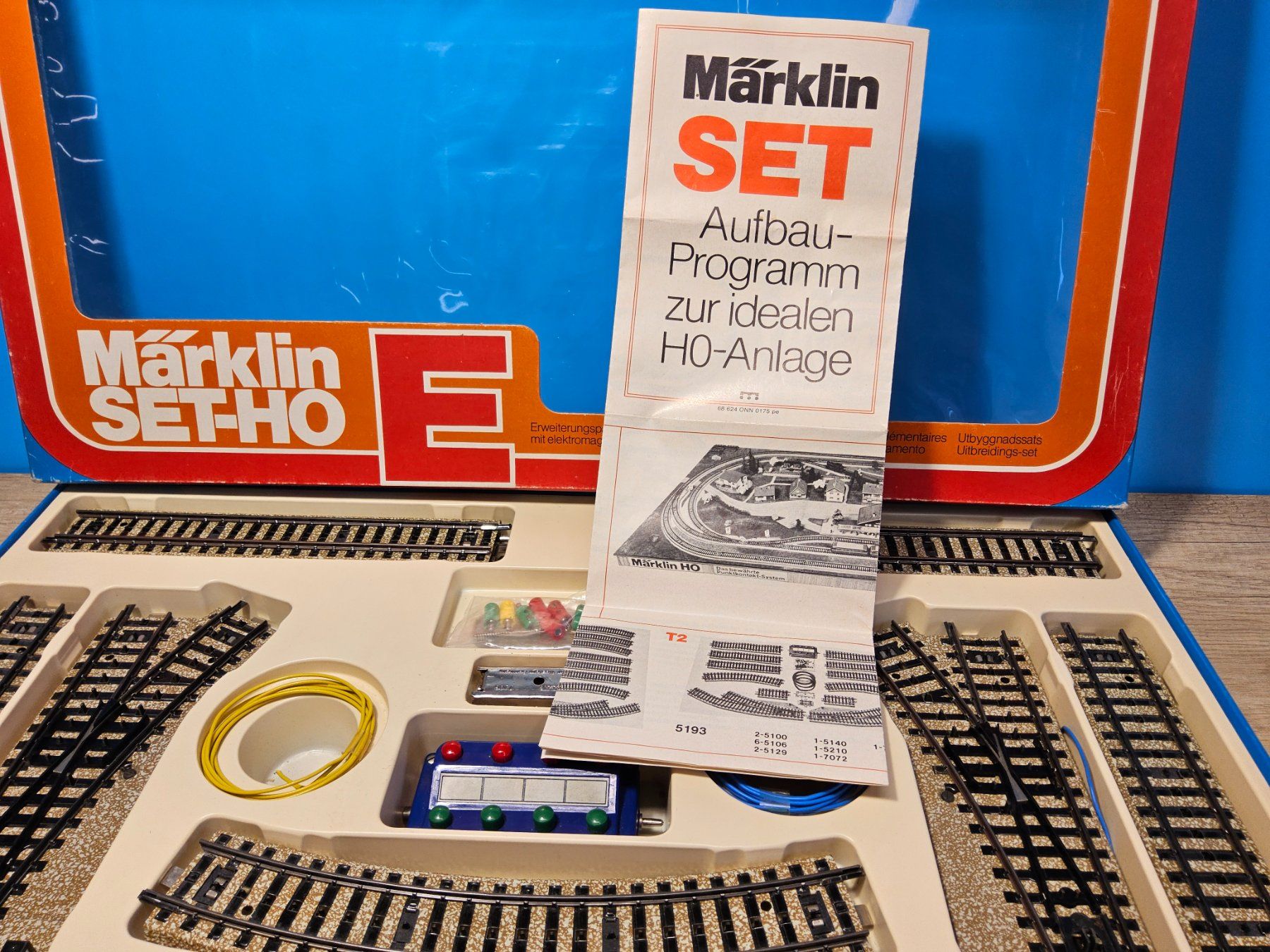 Märklin Modellini di ferrovie: Märklin 5191 E  __ Erweiterungspackung E __ Spur H0 – Usato da Uerikon venduto da Airport68 1