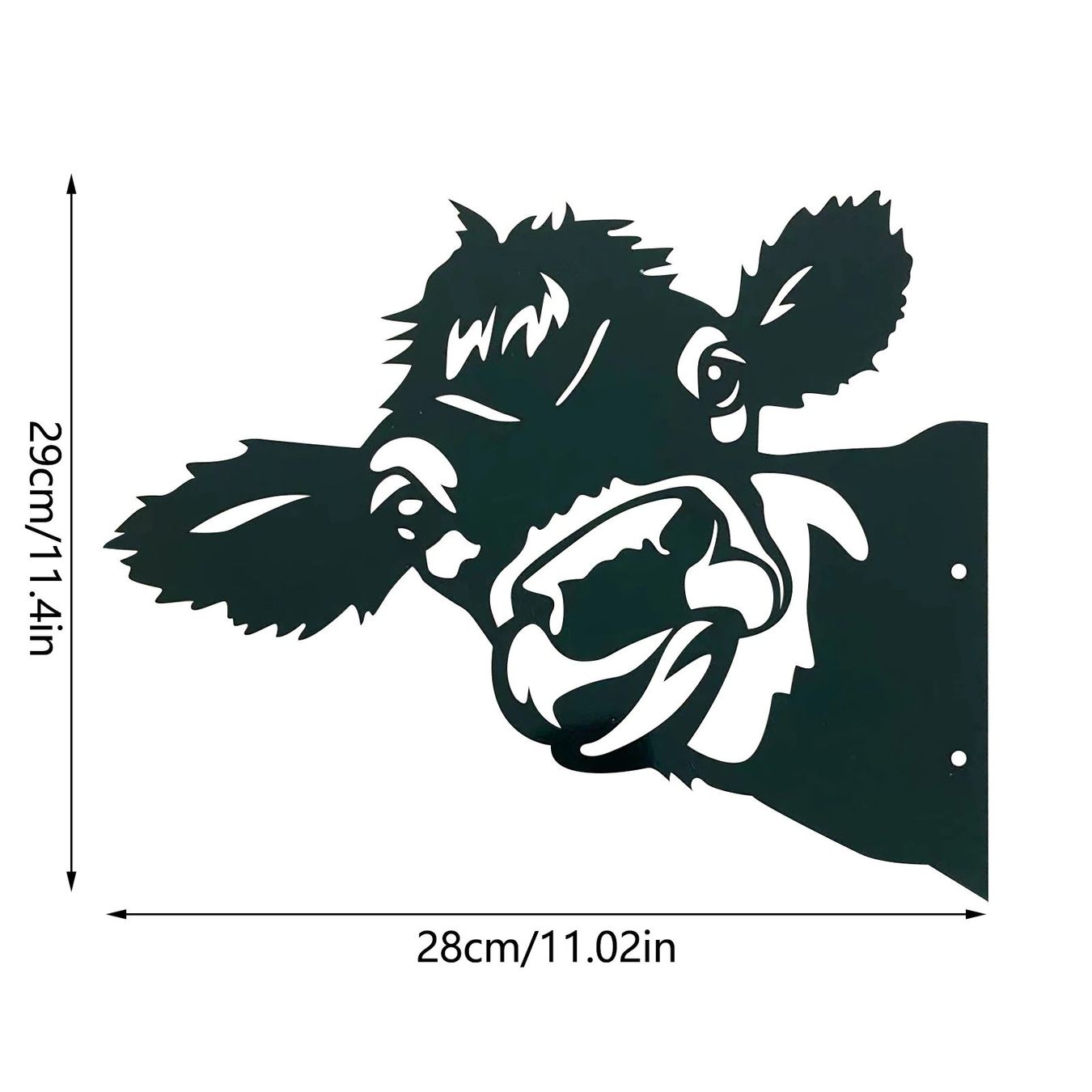 Insegne: Blechschild Kuh – Usato da Gerlafingen venduto da Tsuru 1