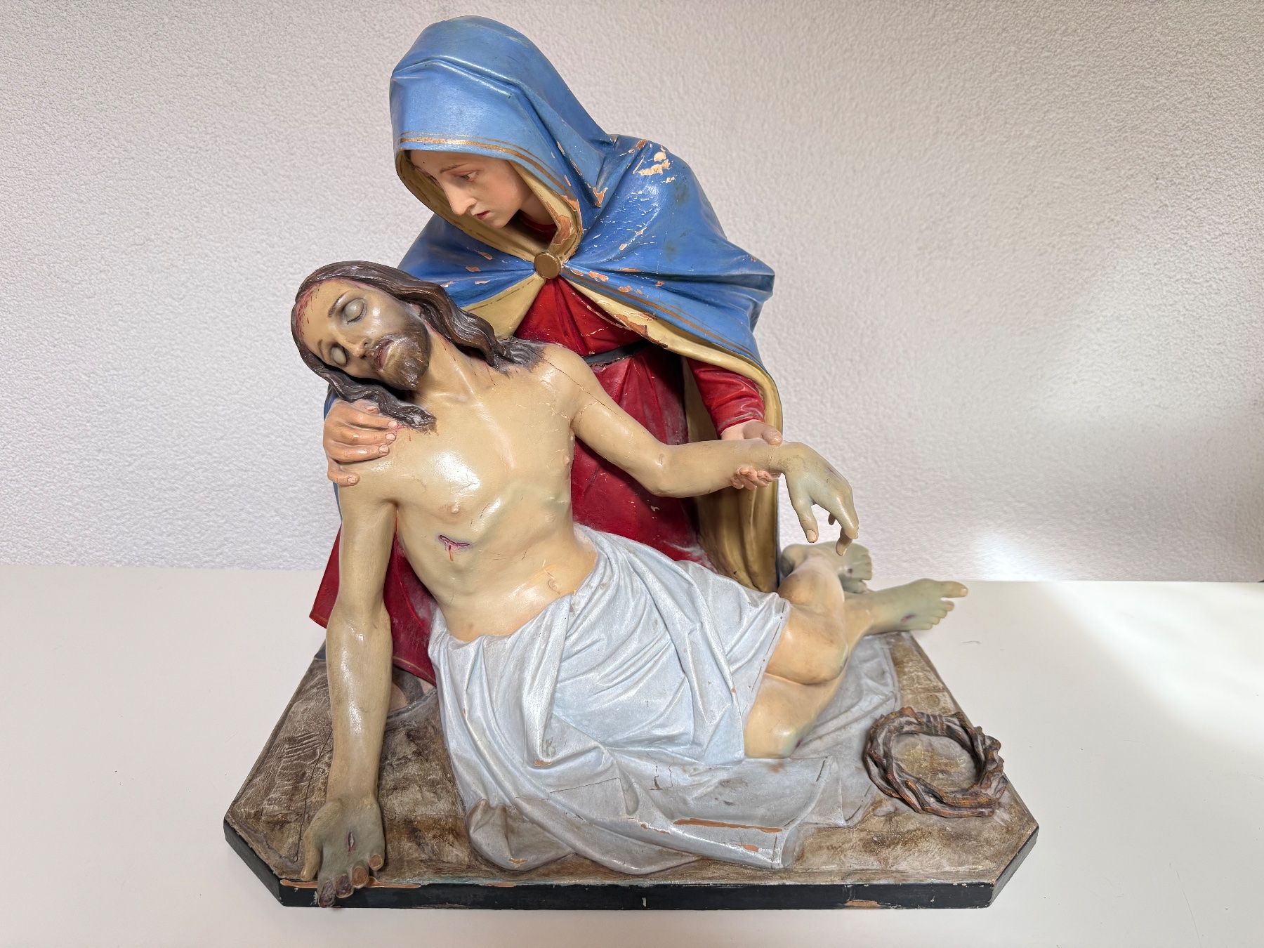 Sculture & Statue: Antike Pietà aus Holz – Usato da Zwingen venduto da moje1