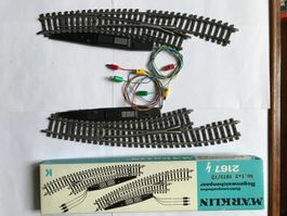 märklin 2167, bogenweichenpaar
