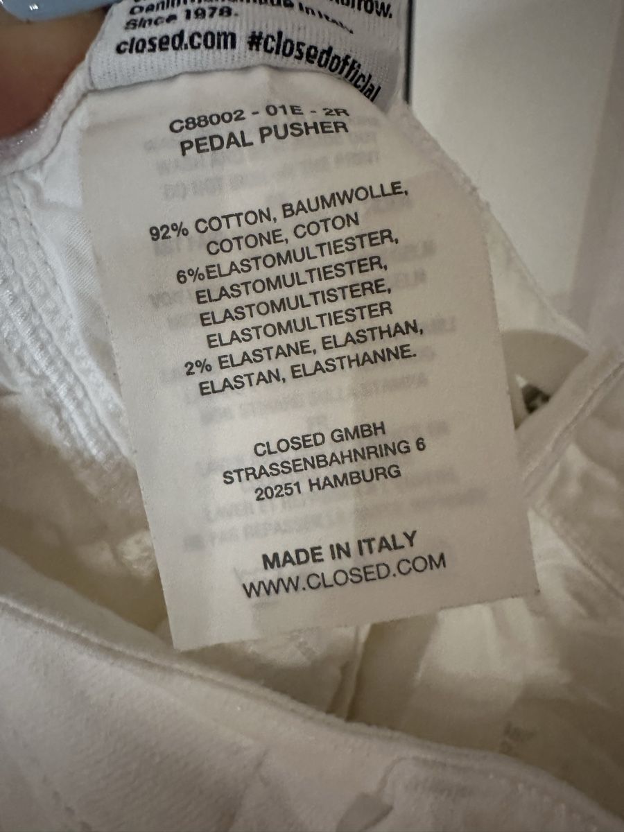 Closed Jeans: Closed Pedal Pusher NEU – Nuovo (secondo la descrizione) da Chur venduto da moreforless_ 6